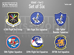 Kitsworld SAV Sticker Set - USAAF - Part 3 